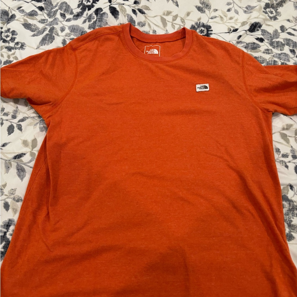 The North Face Men's Bold Orange Short Sleeve Tee